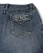 Y2K Flared Jeans (M)