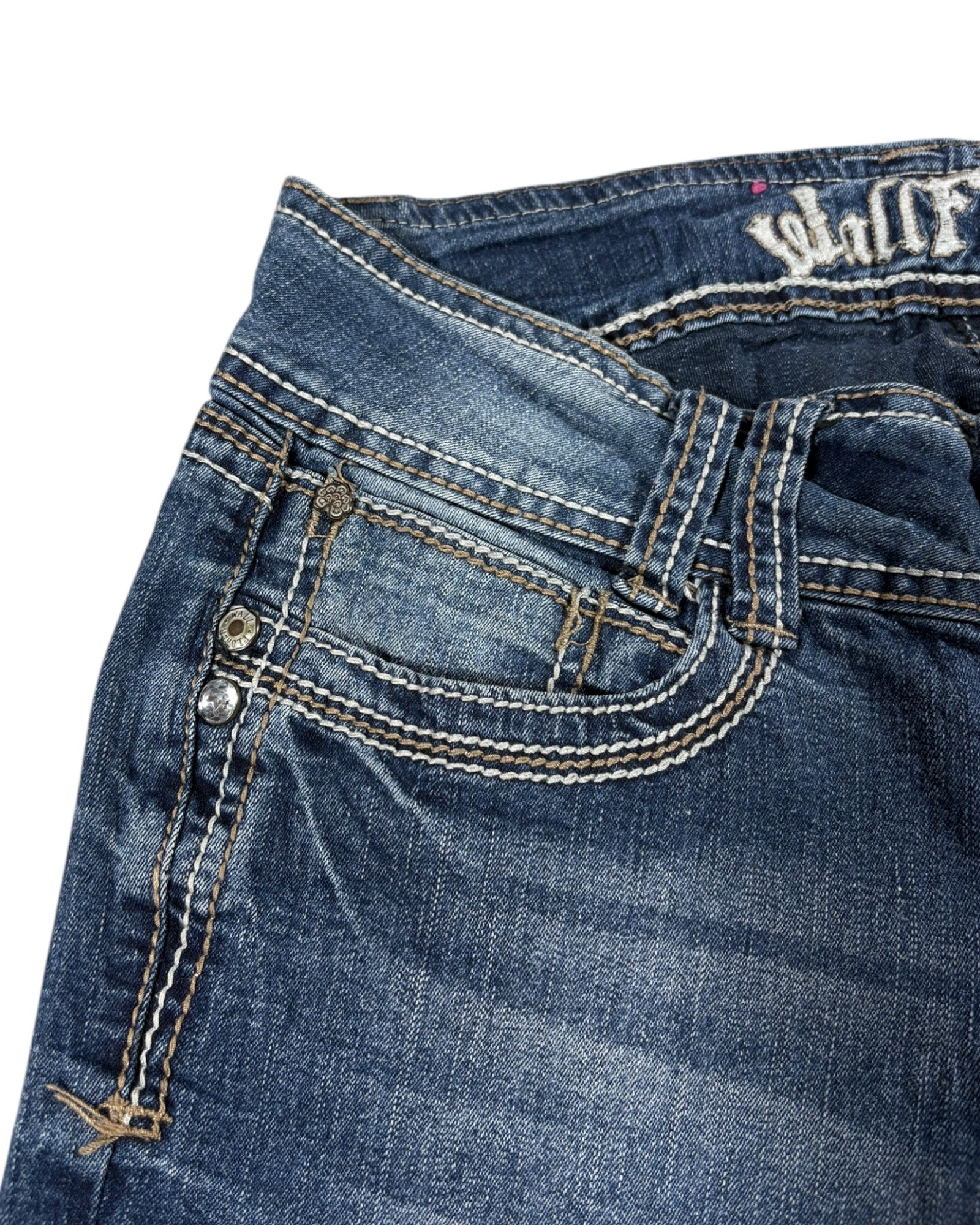 Y2K Flared Jeans (XS)