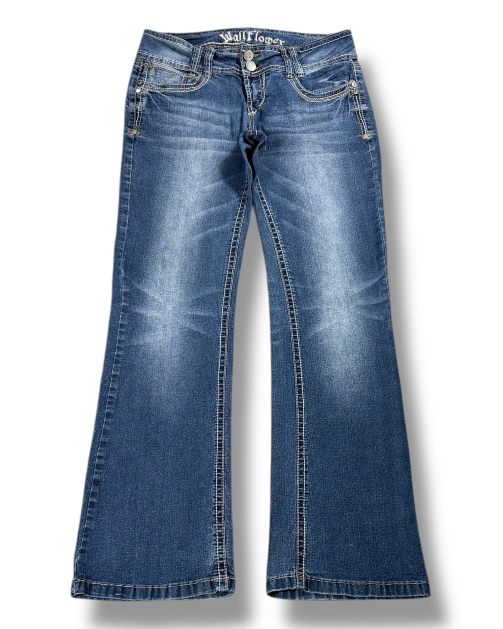 Y2K Flared Jeans (XS)