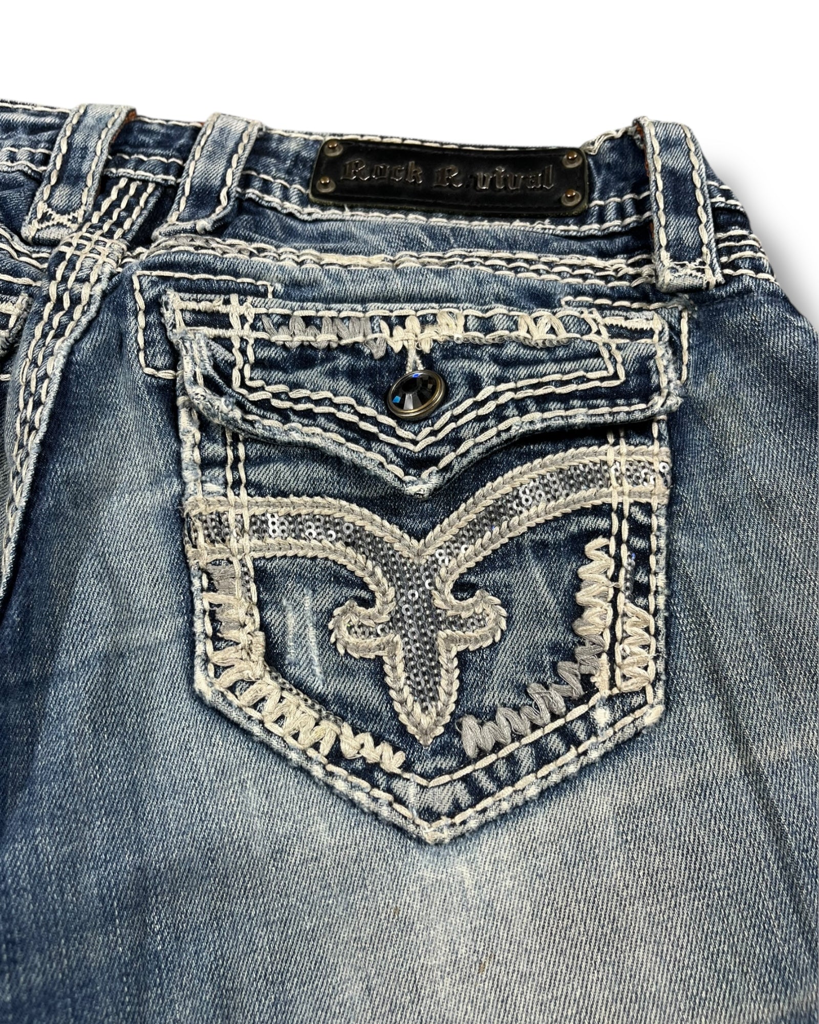 Rock Revival Flared Jeans (XS)