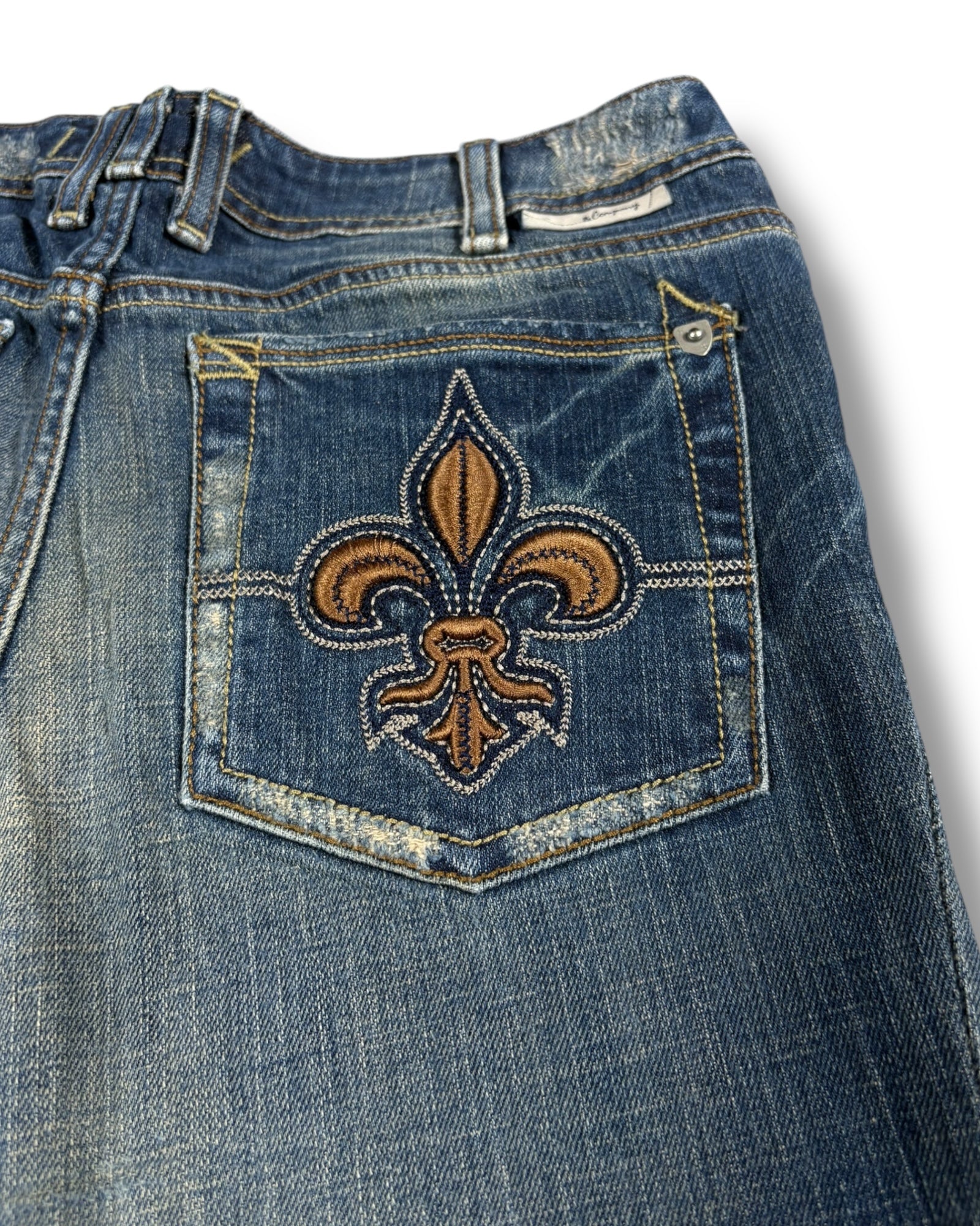 Y2K Flared Jeans (XS)